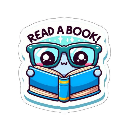 Read a Book Kiss-Cut Stickers