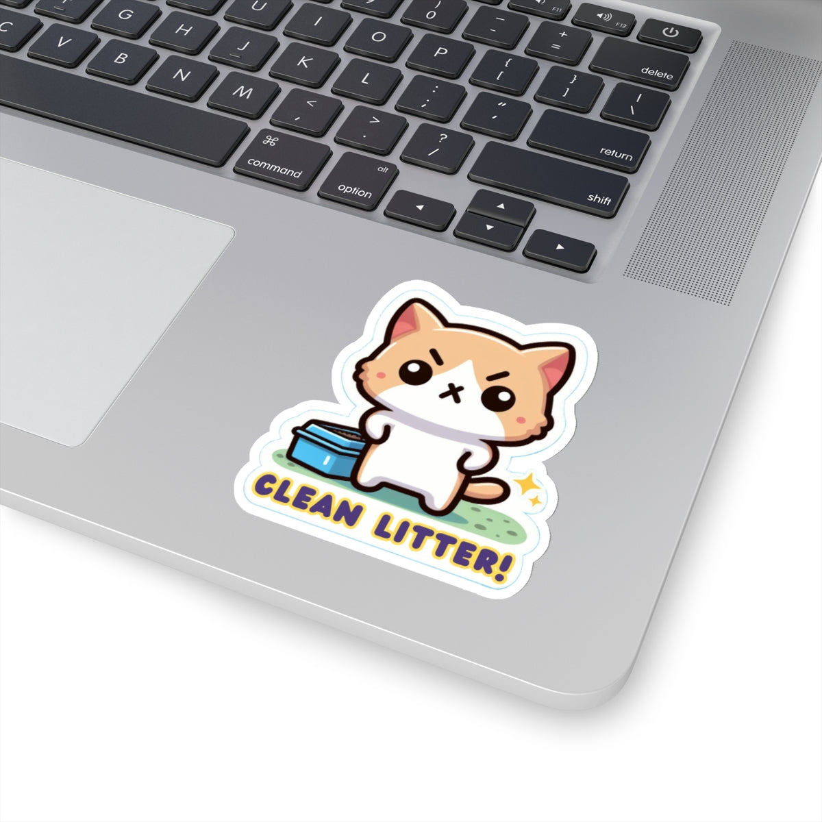 Clean Litter Kiss-Cut Stickers