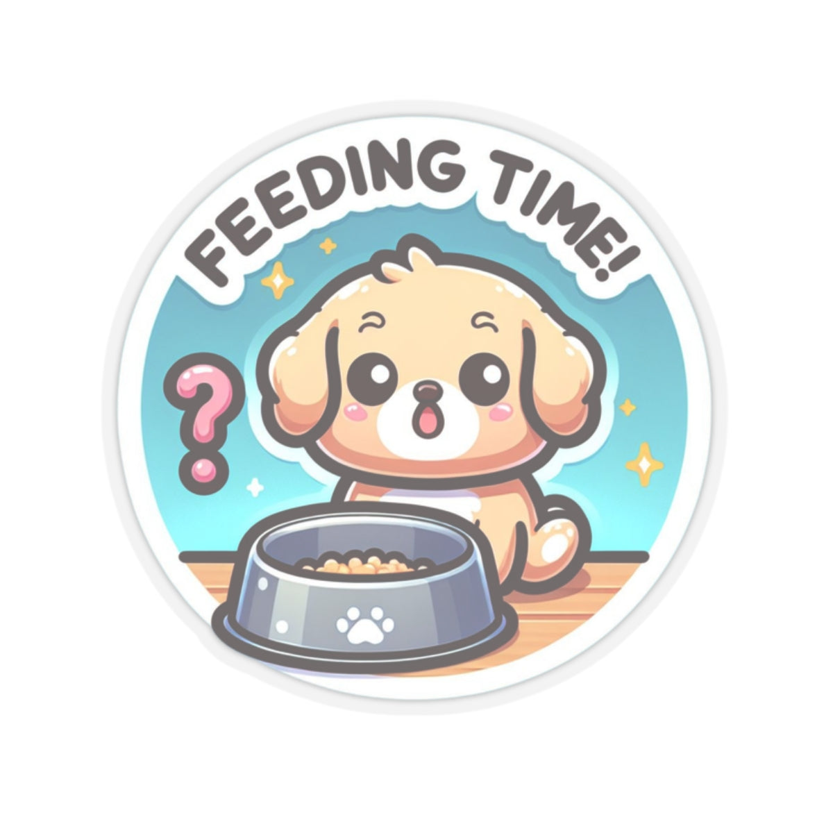 Feeding TIme Kiss-Cut Stickers