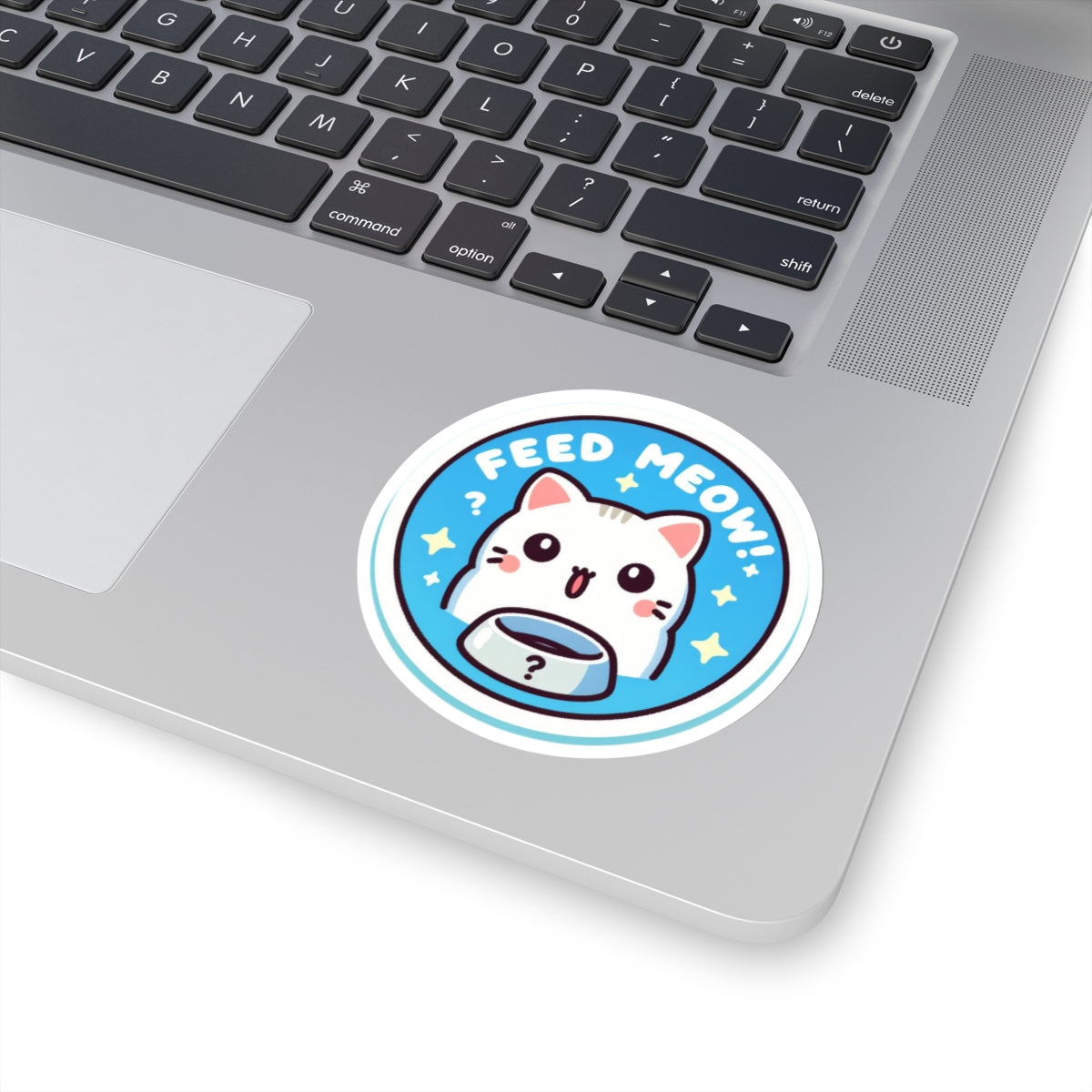Feed Meow Kiss-Cut Stickers