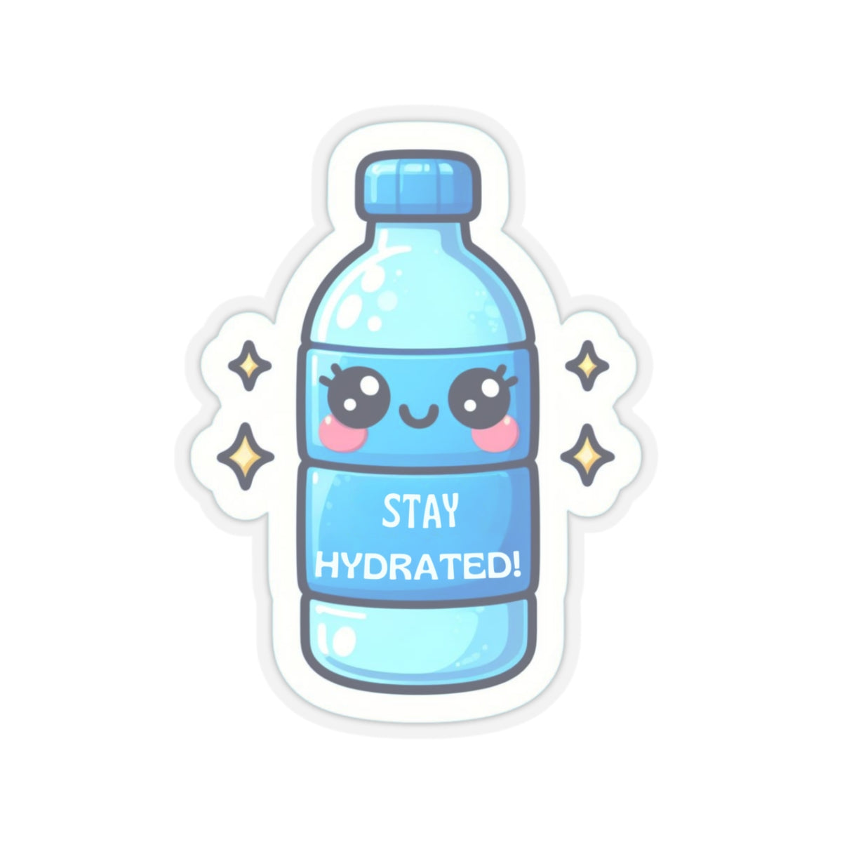 Stay Hidrated Kiss-Cut Stickers