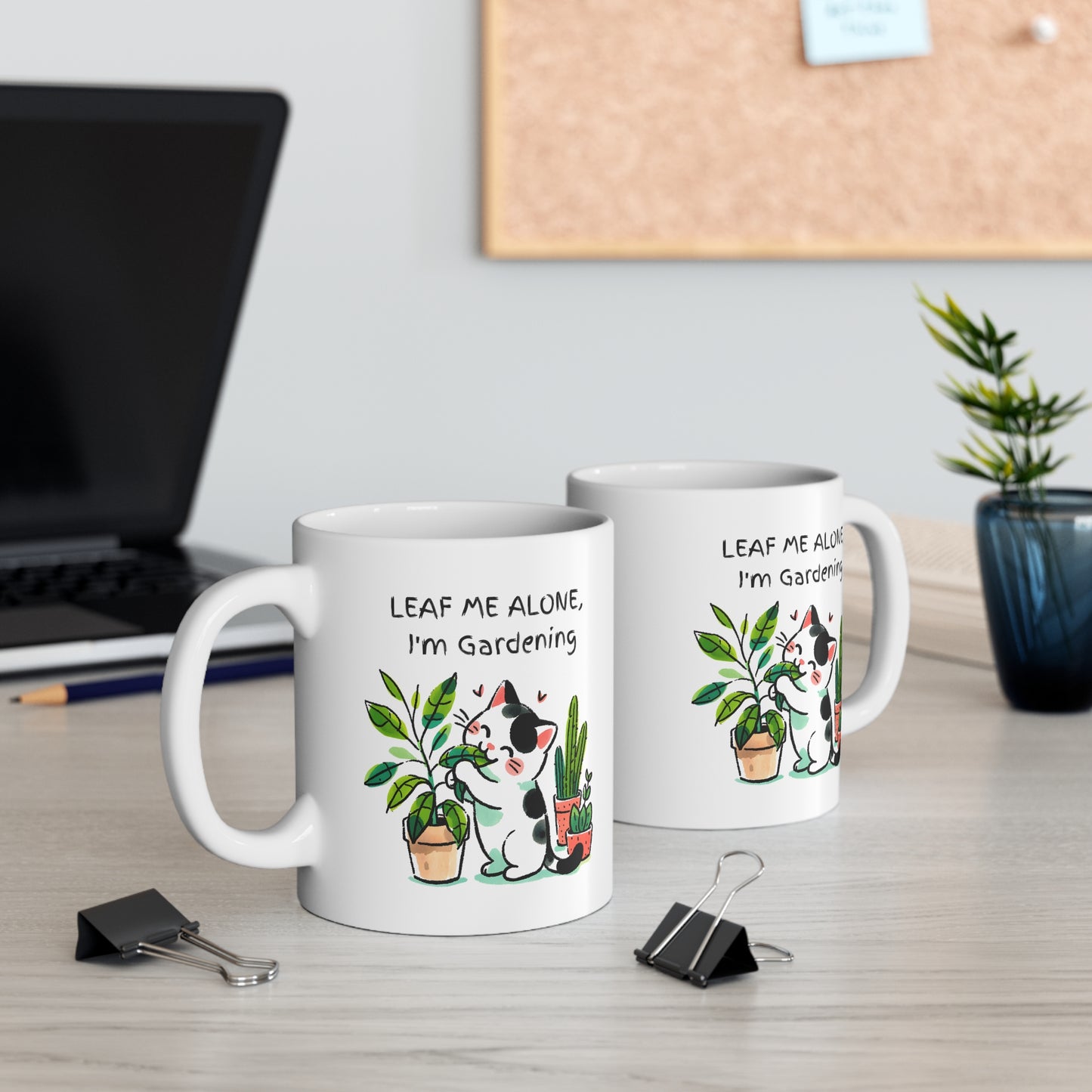Leaf Me Alone Mug 11oz