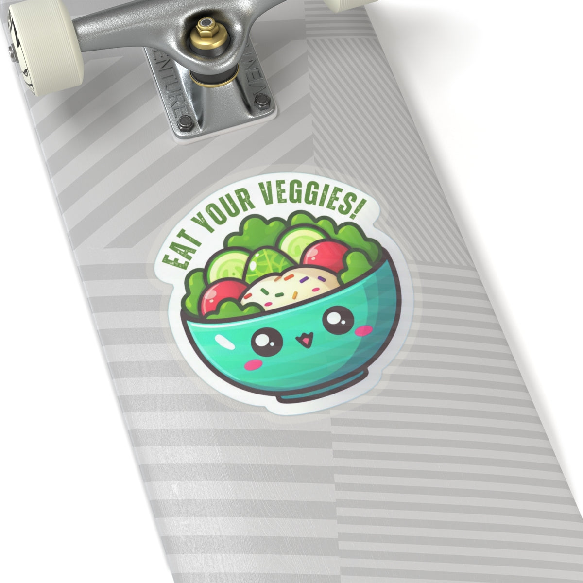 Eat your veggies Kiss-Cut Stickers