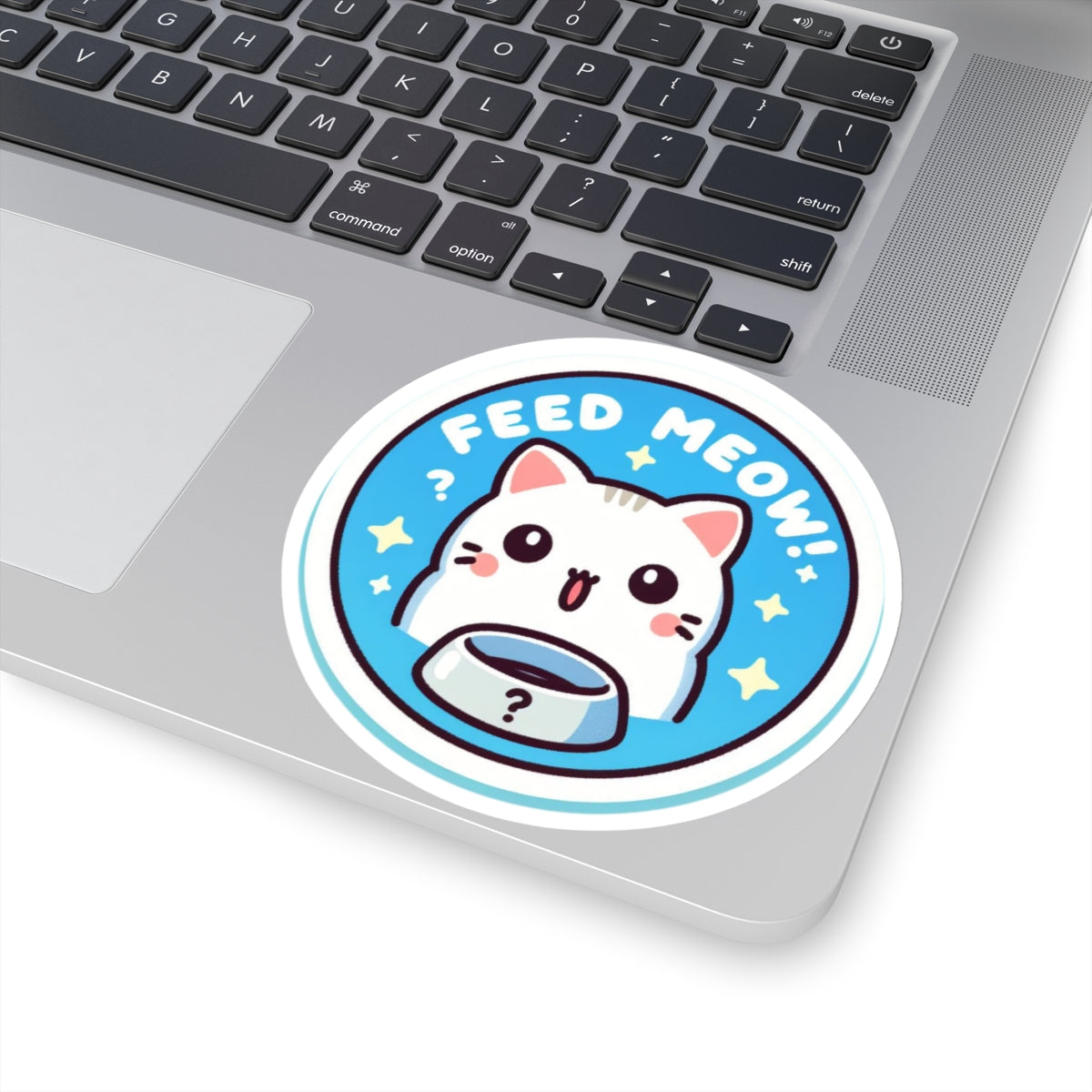 Feed Meow Kiss-Cut Stickers