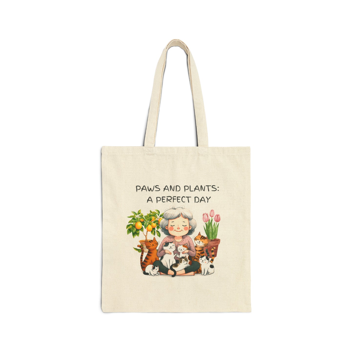 Cotton Canvas Tote Bag