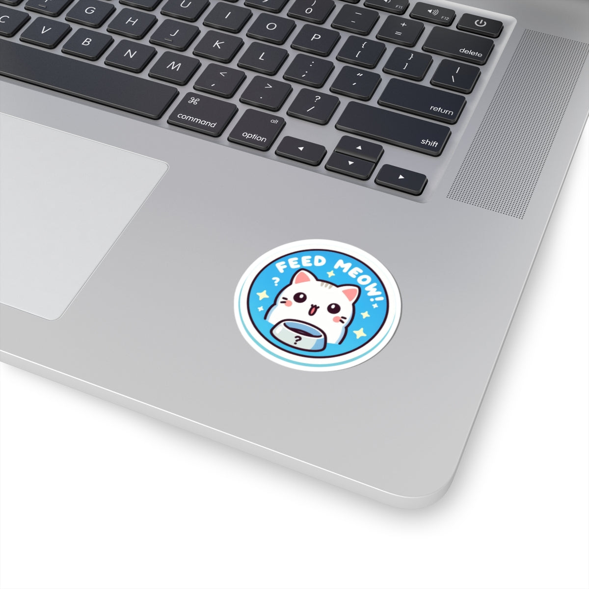 Feed Meow Kiss-Cut Stickers