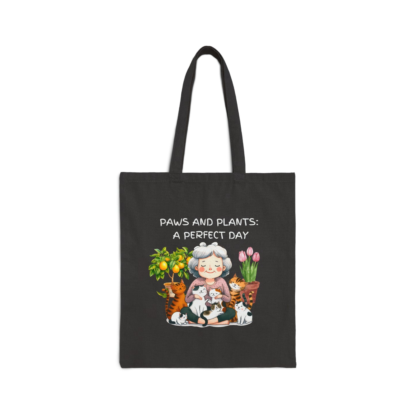 Cotton Canvas Tote Bag