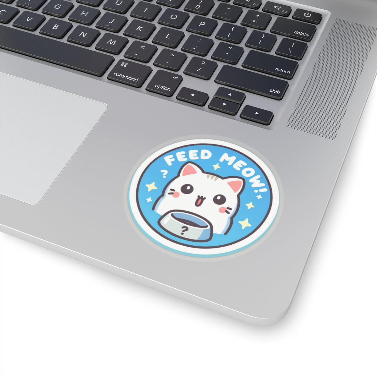 Feed Meow Kiss-Cut Stickers