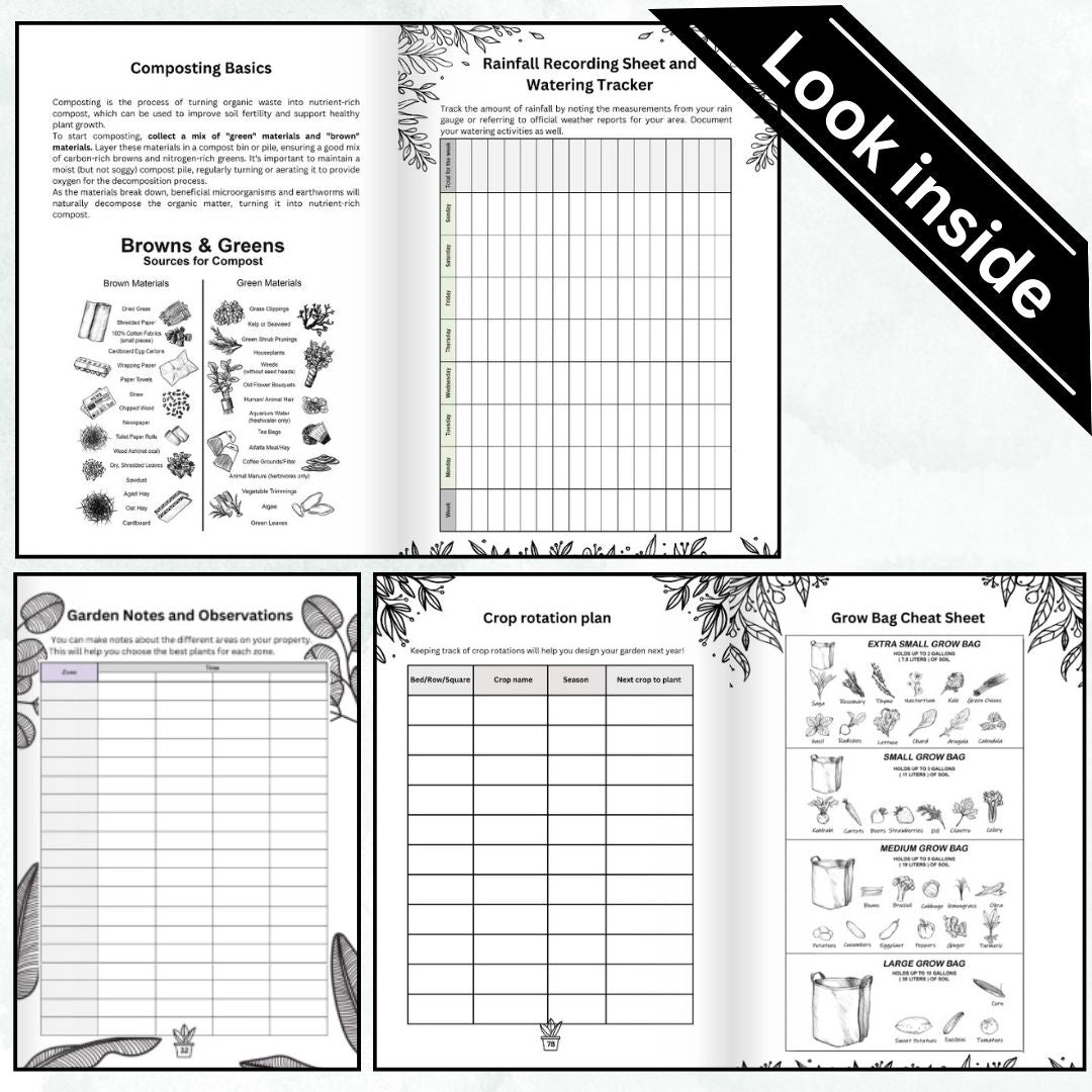 My Guided Garden Planner Log Book and Journal: The Gardener's Year-Round Companion for Planning, Tracking, and Celebrating Garden Life (Sophie McKay's Easy and Effective Gardening Series)