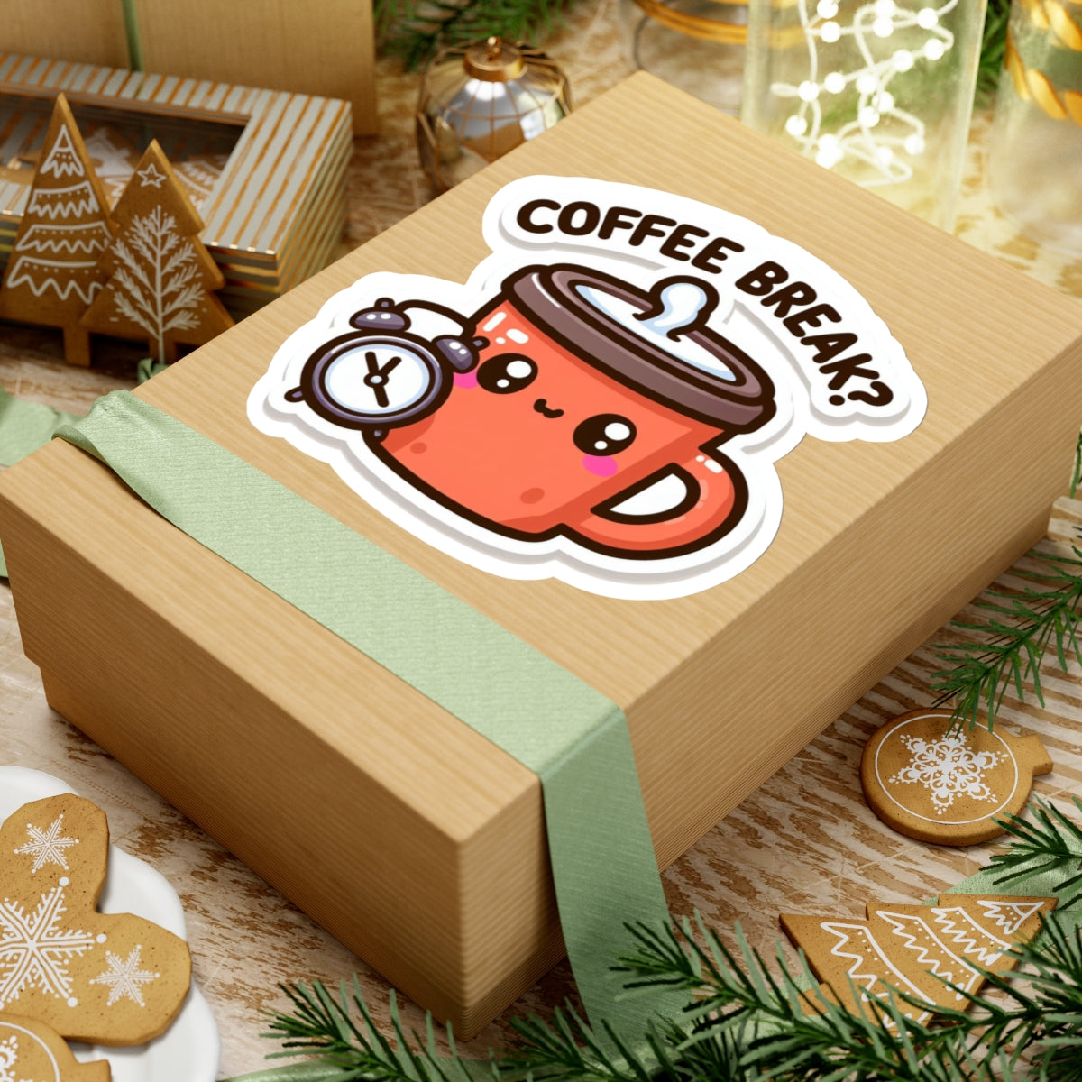 Copy of Smile Today Kiss-Cut Stickers