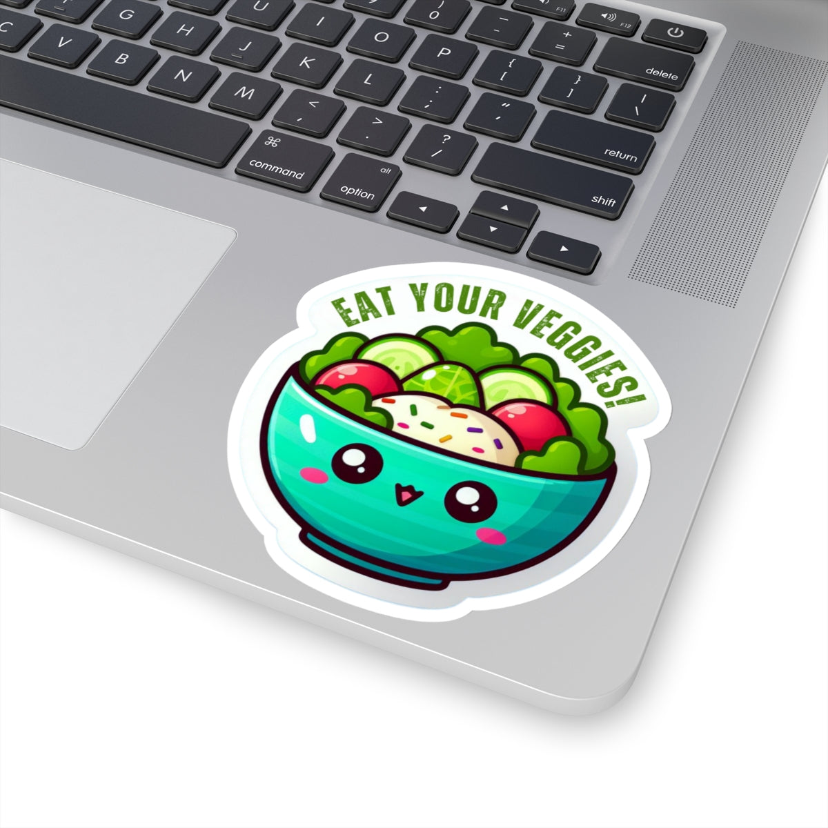 Eat your veggies Kiss-Cut Stickers