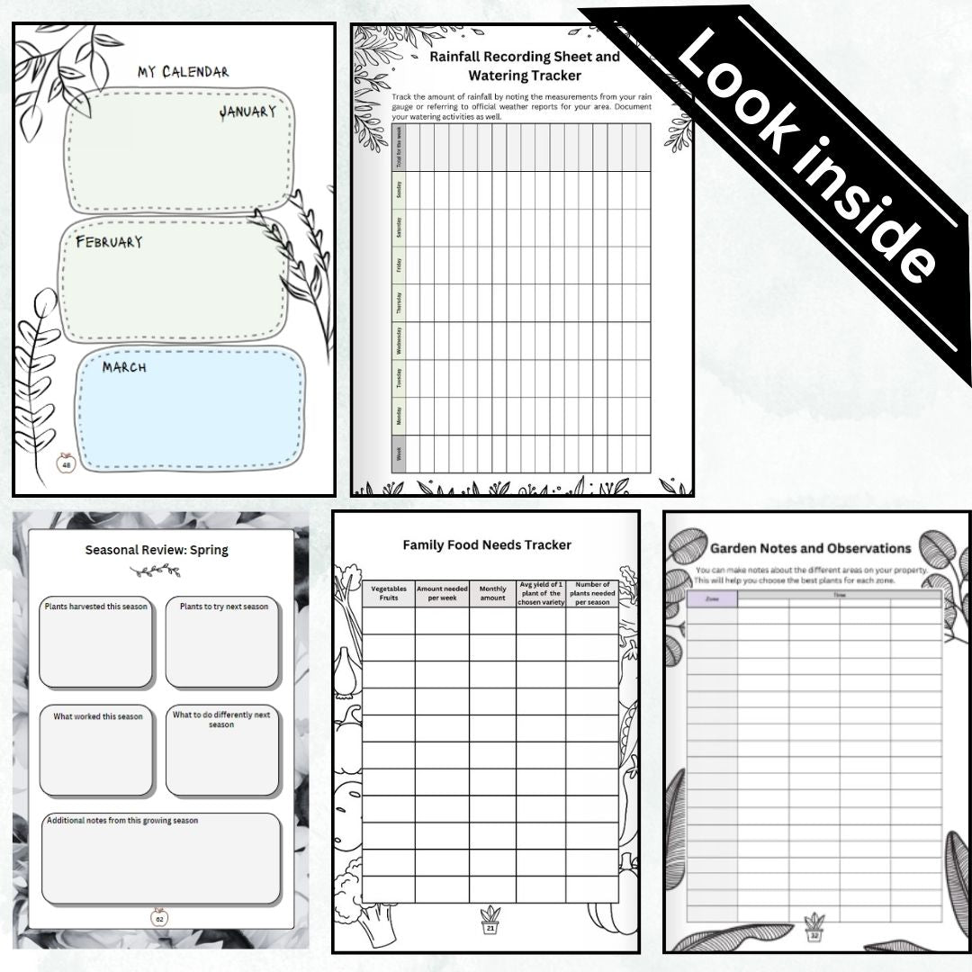 My Guided Fruit Tree Gardening Planner Log Book and Journal (Hardcover)