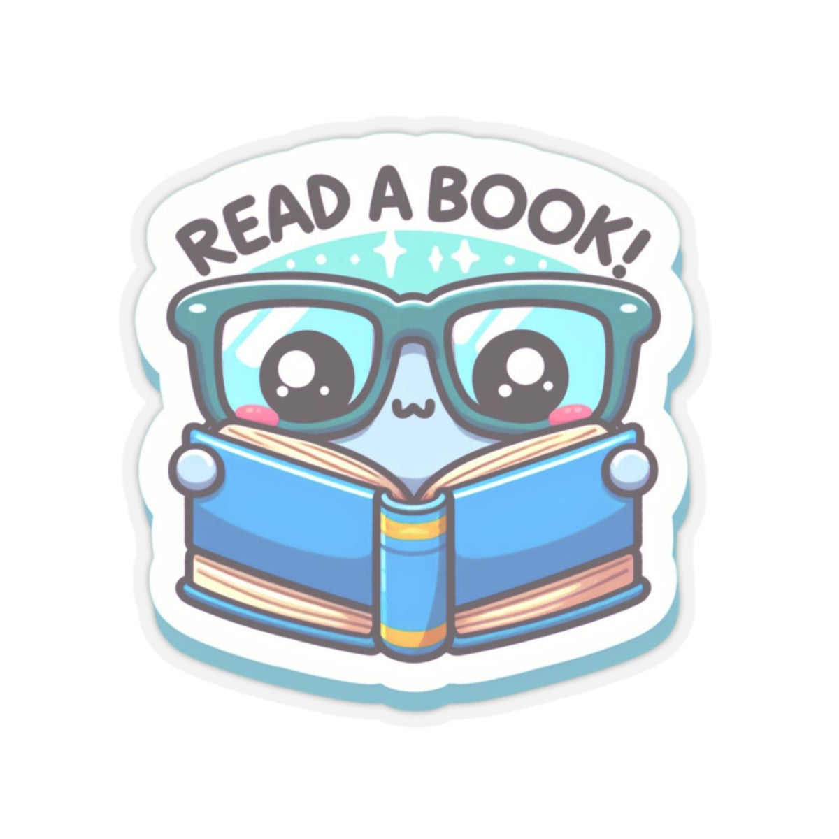 Read a Book Kiss-Cut Stickers