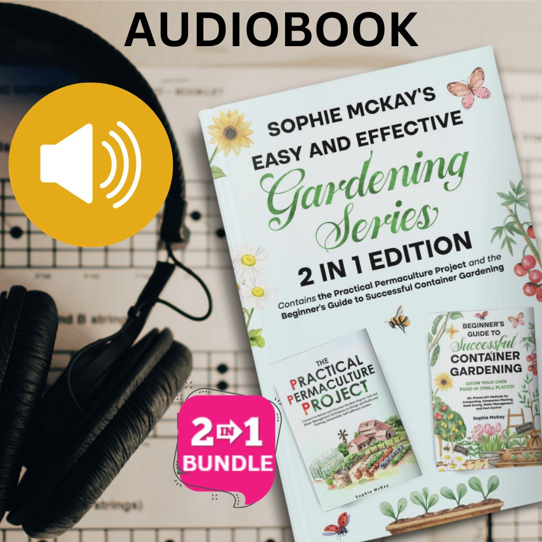 This is a 2in1 BUNDLE EDITION of the 2 full Audiobooks: The Practical permacluture Project + The Beginner's guide to Successful Container Gardening