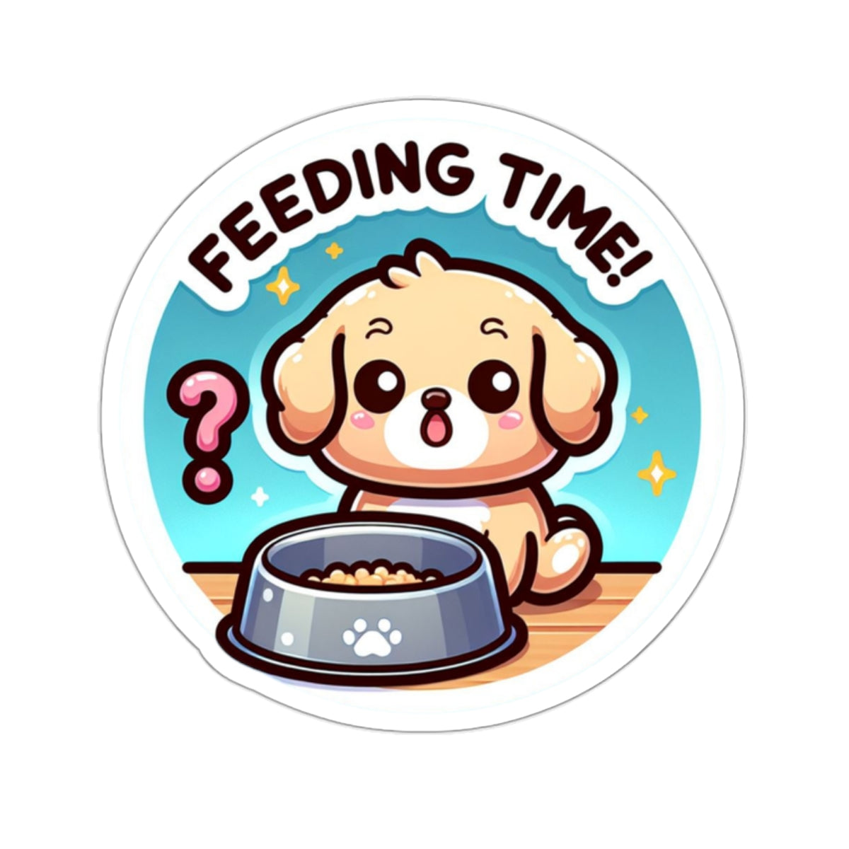 Feeding TIme Kiss-Cut Stickers