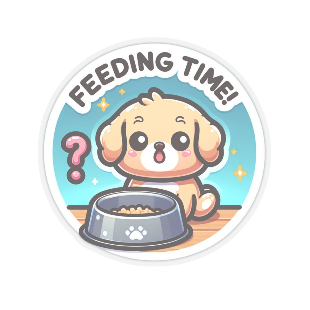 Feeding TIme Kiss-Cut Stickers