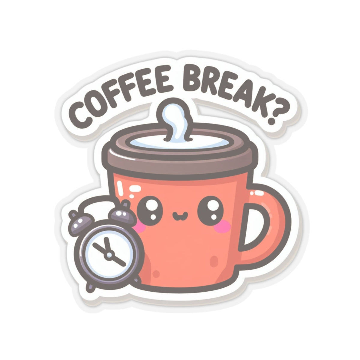 Copy of Smile Today Kiss-Cut Stickers