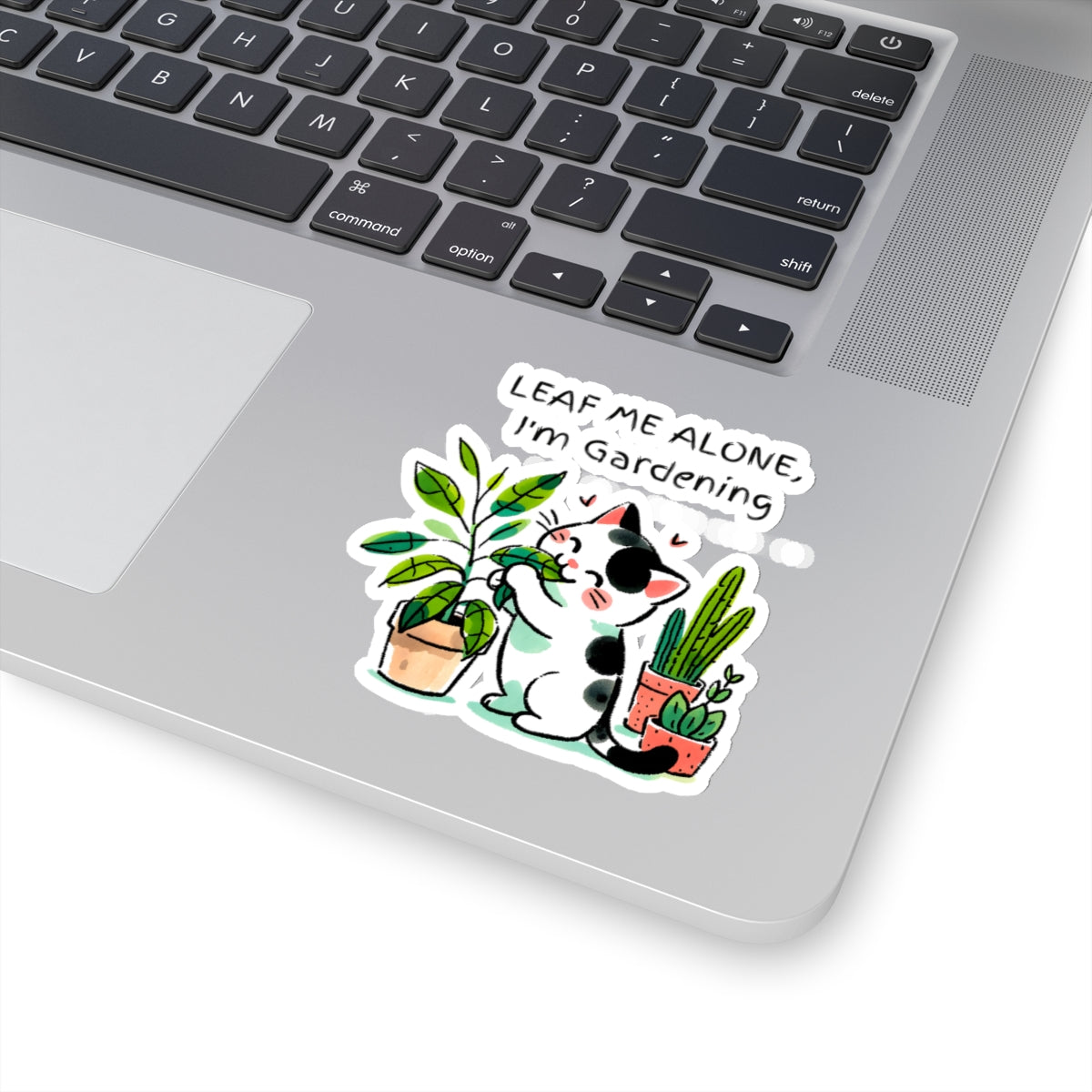 Leaf Me Alone Kiss-Cut Stickers