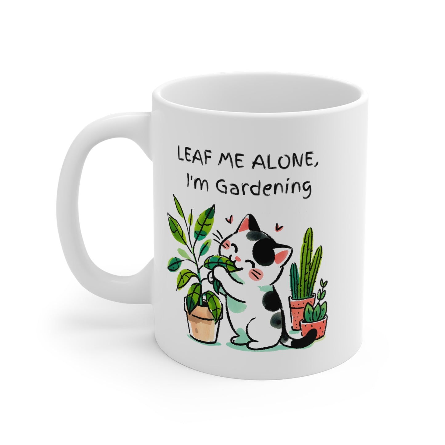 Leaf Me Alone Mug 11oz