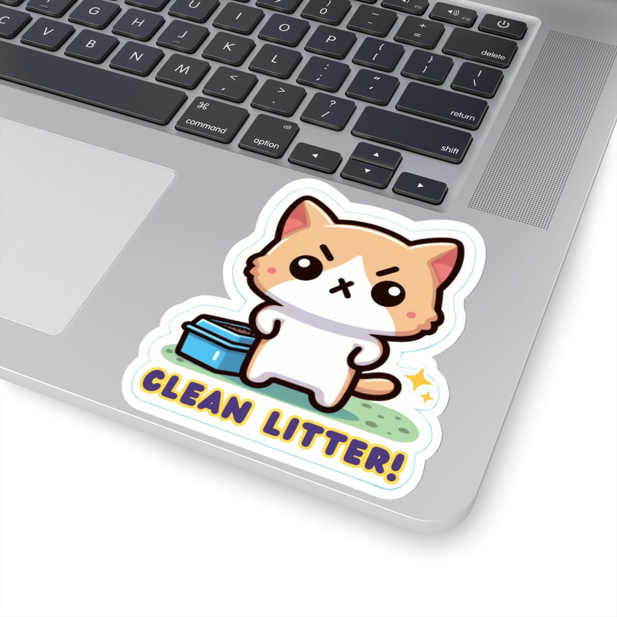 Clean Litter Kiss-Cut Stickers