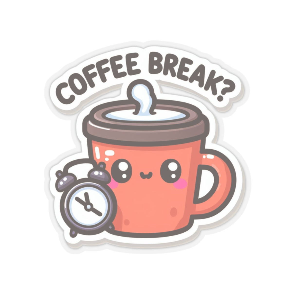 Copy of Smile Today Kiss-Cut Stickers