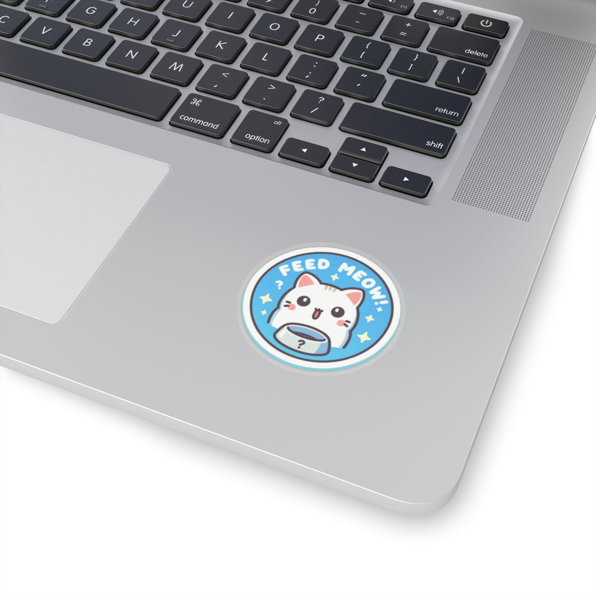 Feed Meow Kiss-Cut Stickers