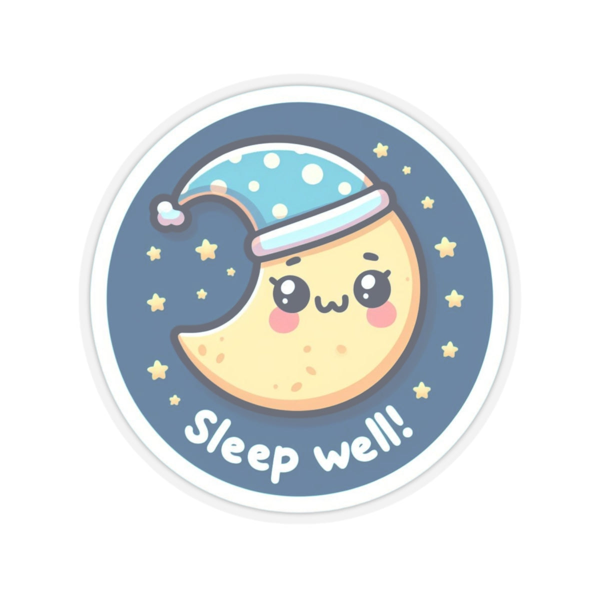 Sleeping Time Kiss-Cut Stickers