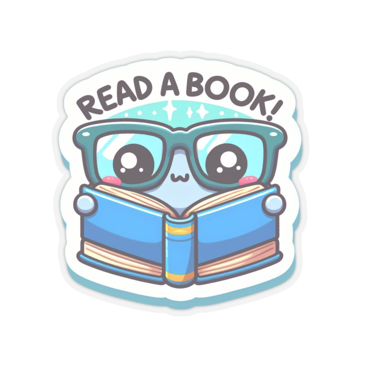 Read a Book Kiss-Cut Stickers