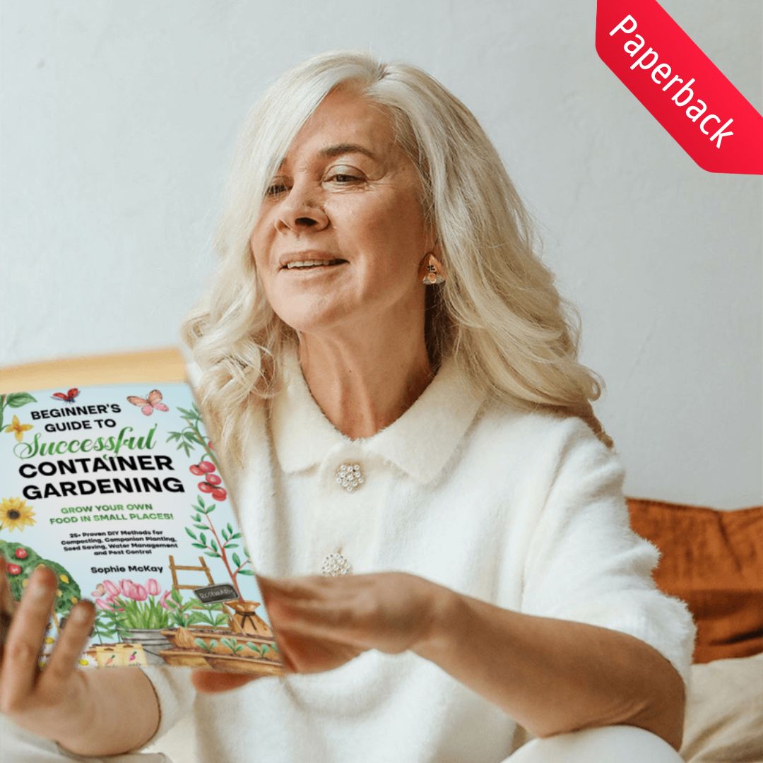 Beginner's Guide to Successful Container Gardening: Grow Your Own Food in Small Places! 25+ Proven DIY Methods for Composting, Companion Planting, Seed Saving, Water Management and Pest Control (Sophie McKay's Easy and Effective Gardening Series)